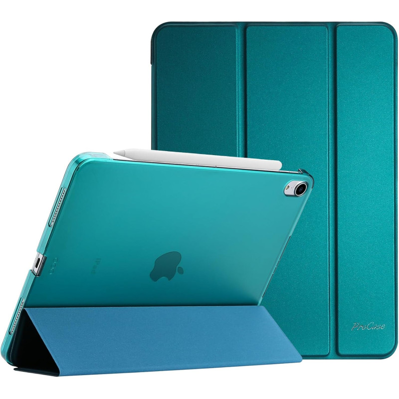 ProCase Coque pour iPad Air 11 Pouces (M3) 2025/(M2) 2024, Air 5ème 2022/4ème 2020 10.9 Pouces, Étui de Protection Anti-Chute, R