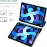ProCase Coque pour iPad Air 11 Pouces (M3) 2025/(M2) 2024, Air 5ème 2022/4ème 2020 10.9 Pouces, Étui de Protection Anti-Chute, R