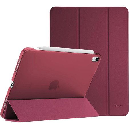 ProCase Coque pour iPad Air 11 Pouces (M3) 2025/(M2) 2024, Air 5ème 2022/4ème 2020 10.9 Pouces, Étui de Protection Anti-Chute, R
