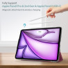 ProCase Coque pour iPad Air 11 Pouces (M3) 2025/(M2) 2024, Air 5ème 2022/4ème 2020 10.9 Pouces, Étui de Protection Anti-Chute, R