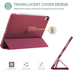 ProCase Coque pour iPad Air 11 Pouces (M3) 2025/(M2) 2024, Air 5ème 2022/4ème 2020 10.9 Pouces, Étui de Protection Anti-Chute, R