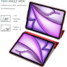 ProCase Coque pour iPad Air 11 Pouces (M3) 2025/(M2) 2024, Air 5ème 2022/4ème 2020 10.9 Pouces, Étui de Protection Anti-Chute, R