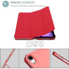 ProCase Coque pour iPad Air 11 Pouces (M3) 2025/(M2) 2024, Air 5ème 2022/4ème 2020 10.9 Pouces, Étui de Protection Anti-Chute, R