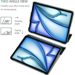 ProCase Coque pour iPad Air 11 Pouces (M3) 2025/(M2) 2024, Air 5ème 2022/4ème 2020 10.9 Pouces, Étui de Protection Anti-Chute, R