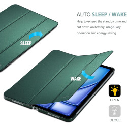 ProCase Coque pour iPad Air 11 Pouces (M3) 2025/(M2) 2024, Air 5ème 2022/4ème 2020 10.9 Pouces, Étui de Protection Anti-Chute, R