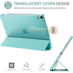 ProCase Coque pour iPad Air 11 Pouces (M3) 2025/(M2) 2024, Air 5ème 2022/4ème 2020 10.9 Pouces, Étui de Protection Anti-Chute, R