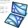 ProCase Coque pour iPad Air 11 Pouces (M3) 2025/(M2) 2024, Air 5ème 2022/4ème 2020 10.9 Pouces, Étui de Protection Anti-Chute, R