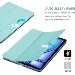 ProCase Coque pour iPad Air 11 Pouces (M3) 2025/(M2) 2024, Air 5ème 2022/4ème 2020 10.9 Pouces, Étui de Protection Anti-Chute, R