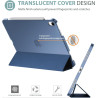 ProCase Coque pour iPad Air 11 Pouces (M3) 2025/(M2) 2024, Air 5ème 2022/4ème 2020 10.9 Pouces, Étui de Protection Anti-Chute, R