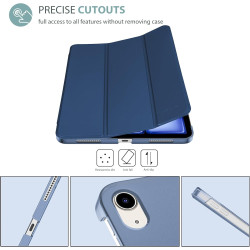 ProCase Coque pour iPad Air 11 Pouces (M3) 2025/(M2) 2024, Air 5ème 2022/4ème 2020 10.9 Pouces, Étui de Protection Anti-Chute, R
