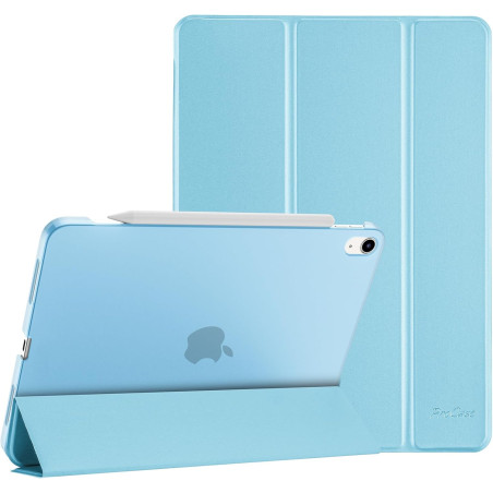 ProCase Coque pour iPad Air 11 Pouces (M3) 2025/(M2) 2024, Air 5ème 2022/4ème 2020 10.9 Pouces, Étui de Protection Anti-Chute, R