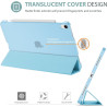 ProCase Coque pour iPad Air 11 Pouces (M3) 2025/(M2) 2024, Air 5ème 2022/4ème 2020 10.9 Pouces, Étui de Protection Anti-Chute, R