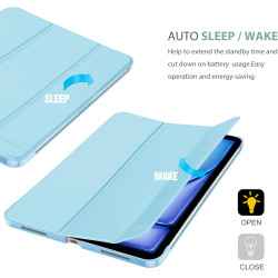 ProCase Coque pour iPad Air 11 Pouces (M3) 2025/(M2) 2024, Air 5ème 2022/4ème 2020 10.9 Pouces, Étui de Protection Anti-Chute, R