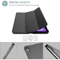 ProCase Coque pour iPad Air 11 Pouces (M3) 2025/(M2) 2024, Air 5ème 2022/4ème 2020 10.9 Pouces, Étui de Protection Anti-Chute, R