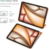 Procase coque pour ipad air 11 pouces (m3) 2025/(m2) 2024, air 5ème 2022/4ème 2020 10.9 pouces, étui de protection anti-chute, r