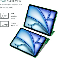 ProCase Coque pour iPad Air 11 Pouces (M3) 2025/(M2) 2024, Air 5ème 2022/4ème 2020 10.9 Pouces, Étui de Protection Anti-Chute, R