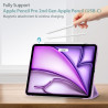 ProCase Coque pour iPad Air 11 Pouces (M3) 2025/(M2) 2024, Air 5ème 2022/4ème 2020 10.9 Pouces, Étui de Protection Anti-Chute, R