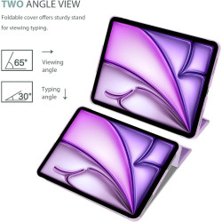 ProCase Coque pour iPad Air 11 Pouces (M3) 2025/(M2) 2024, Air 5ème 2022/4ème 2020 10.9 Pouces, Étui de Protection Anti-Chute, R