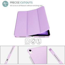 ProCase Coque pour iPad Air 11 Pouces (M3) 2025/(M2) 2024, Air 5ème 2022/4ème 2020 10.9 Pouces, Étui de Protection Anti-Chute, R