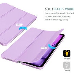 ProCase Coque pour iPad Air 11 Pouces (M3) 2025/(M2) 2024, Air 5ème 2022/4ème 2020 10.9 Pouces, Étui de Protection Anti-Chute, R