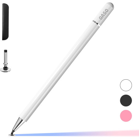 Stylet pour Tous Les écrans Tactiles, Universel Capacitif Stylo Crayon Style pour Apple iPad/Pro/Mini/Air/iPhone/Samsung/Galaxy/
