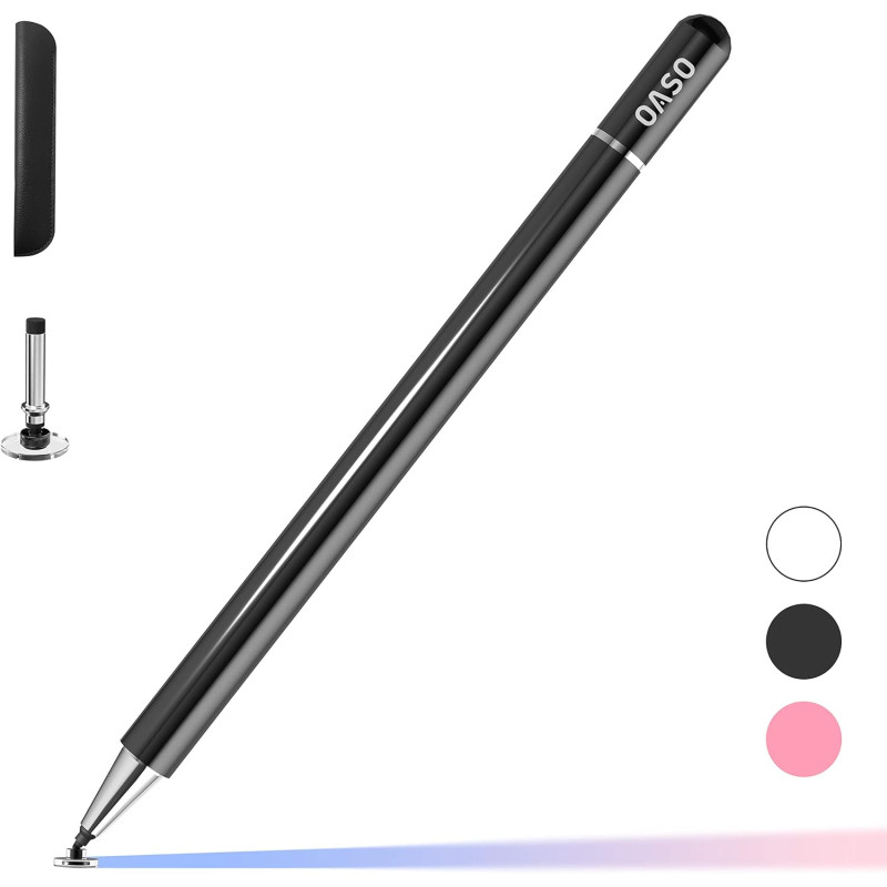 Stylets pour Téléphones Portables, Universel Capacitif Stylo Stylet écrans Tactile Por Apple iPad/Pro/Mini/Air/iPhone/Samsung/Ga