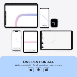 Stylets pour Téléphones Portables, Universel Capacitif Stylo Stylet écrans Tactile Por Apple iPad/Pro/Mini/Air/iPhone/Samsung/Ga