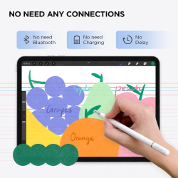Stylets pour Téléphones Portables, Universel Capacitif Stylo Stylet écrans Tactile Por Apple iPad/Pro/Mini/Air/iPhone/Samsung/Ga