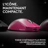 Logitech G Pro X Superlight 2c, Souris de Gaming sans Fil, Souris Pro-Grade compacte 53 g avec 5 Boutons programmables, USB-C, c