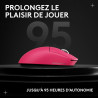 Logitech G Pro X Superlight 2c, Souris de Gaming sans Fil, Souris Pro-Grade compacte 53 g avec 5 Boutons programmables, USB-C, c