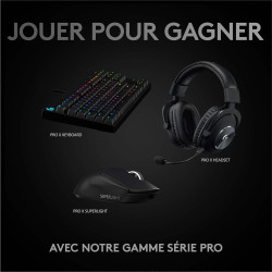 Logitech G PRO X SUPERLIGHT Souris Gaming sans Fil, Capteur Gaming HERO 25K, 25 600 PPP, Ultra-Léger avec 63g, 5 Boutons Program