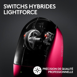 Logitech G PRO X SUPERLIGHT 2 LIGHTSPEED souris gaming sans fil, recharge USB-C, PC et Mac + PRO X TKL LIGHTSPEED casque gaming 