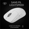 Logitech G PRO X SUPERLIGHT Souris Gaming sans Fil, Capteur Gaming HERO 25K, 25 600 PPP, Ultra-Léger avec 63g, 5 Boutons Program
