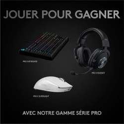 Logitech G PRO X SUPERLIGHT Souris Gaming sans Fil, Capteur Gaming HERO 25K, 25 600 PPP, Ultra-Léger avec 63g, 5 Boutons Program