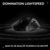Logitech G PRO X SUPERLIGHT 2 DEX, souris de gaming sans fil, 60g souris Pro-Grade pour droitier, 5 boutons programmables, recha