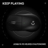 Logitech G PRO X SUPERLIGHT 2 DEX, souris de gaming sans fil, 60g souris Pro-Grade pour droitier, 5 boutons programmables, recha