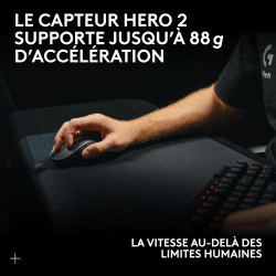 Logitech g pro x superlight 2 wireless gaming mouse, 60 g pro-grade mouse with 5 programmable buttons, 44k dpi sensor, 8 khz rep