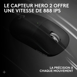 Logitech g pro x superlight 2 wireless gaming mouse, 60 g pro-grade mouse with 5 programmable buttons, 44k dpi sensor, 8 khz rep