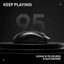 Logitech g pro x superlight 2 wireless gaming mouse, 60 g pro-grade mouse with 5 programmable buttons, 44k dpi sensor, 8 khz rep