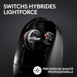 Logitech G Pro X Superlight 2 LIGHTSPEED Souris Gaming sans Fil, Recharge USB-C, PC et Mac + Pro X TKL LIGHTSPEED Casque Gaming 
