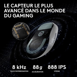 Logitech g pro x superlight 2 wireless gaming mouse, 60 g pro-grade mouse with 5 programmable buttons, 44k dpi sensor, 8 khz rep