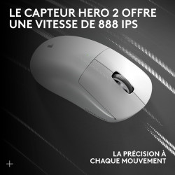 Logitech g pro x superlight 2 wireless gaming mouse, 60 g pro-grade mouse with 5 programmable buttons, 44k dpi sensor, 8 khz rep