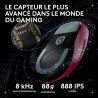 Logitech G PRO X SUPERLIGHT 2 DEX, souris de gaming sans fil, 60g souris Pro-Grade pour droitier, 5 boutons programmables, recha