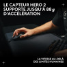Logitech G PRO X SUPERLIGHT 2 DEX, souris de gaming sans fil, 60g souris Pro-Grade pour droitier, 5 boutons programmables, recha