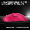Logitech G PRO X SUPERLIGHT 2 DEX, souris de gaming sans fil, 60g souris Pro-Grade pour droitier, 5 boutons programmables, recha