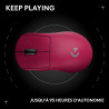 Logitech G PRO X SUPERLIGHT 2 DEX, souris de gaming sans fil, 60g souris Pro-Grade pour droitier, 5 boutons programmables, recha