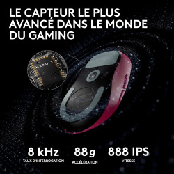 Logitech g pro x superlight 2 wireless gaming mouse, 60 g pro-grade mouse with 5 programmable buttons, 44k dpi sensor, 8 khz rep