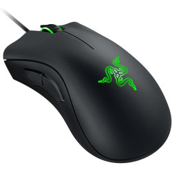 Razer DeathAdder Essential (2021) - Souris Gaming Filaire avec Capteur Optique de 6400 DPI (Design Ergonomique, 5 Boutons Progra