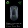 Razer DeathAdder Essential (2021) - Souris Gaming Filaire avec Capteur Optique de 6400 DPI (Design Ergonomique, 5 Boutons Progra