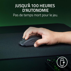 Razer DeathAdder V3 HyperSpeed - Souris e-Sport Gaming Ergonomique sans Fil Ultra légère avec 26K DPI (55g léger, revêtement Sof